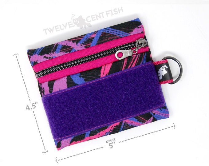 EDC Zipper Pouch - 80s Scribble