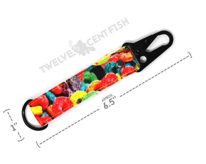 Fruity Loops Canvas Minimalist Keychain