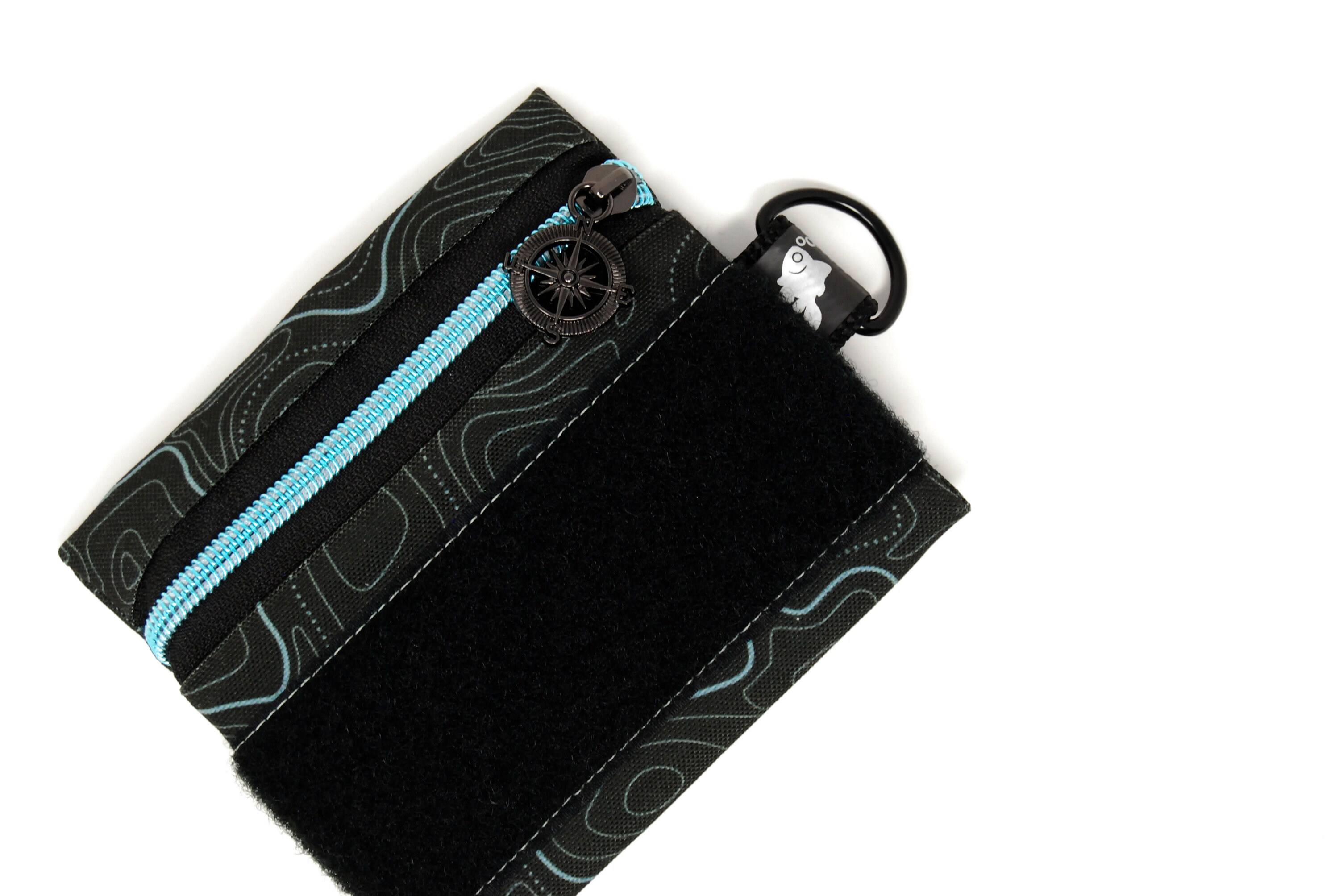 EDC Zipper Pouch Topography Mint Blue Etsy