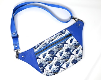 Sling Bag / Fanny Pack - The Big Wave