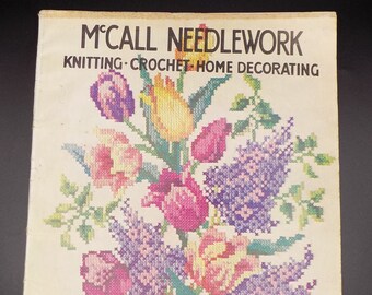 Vintage McCall Needlework Magazine Summer 1948 - Home Decor Crafting Resource Magazine