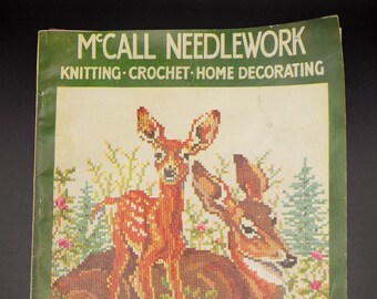 Vintage McCall's Needlework Magazine Winter 1948-49 Decorating, Craft Magazine