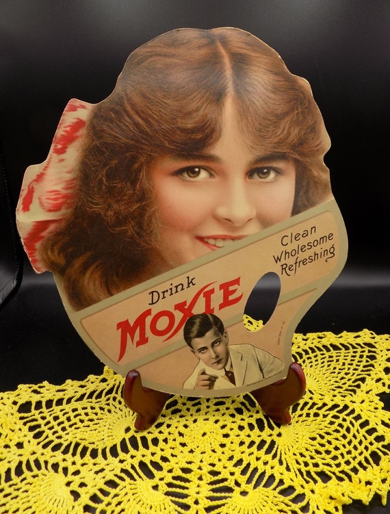 Extremely Rare Vintage MOXIE 1915 Promotional Hand
