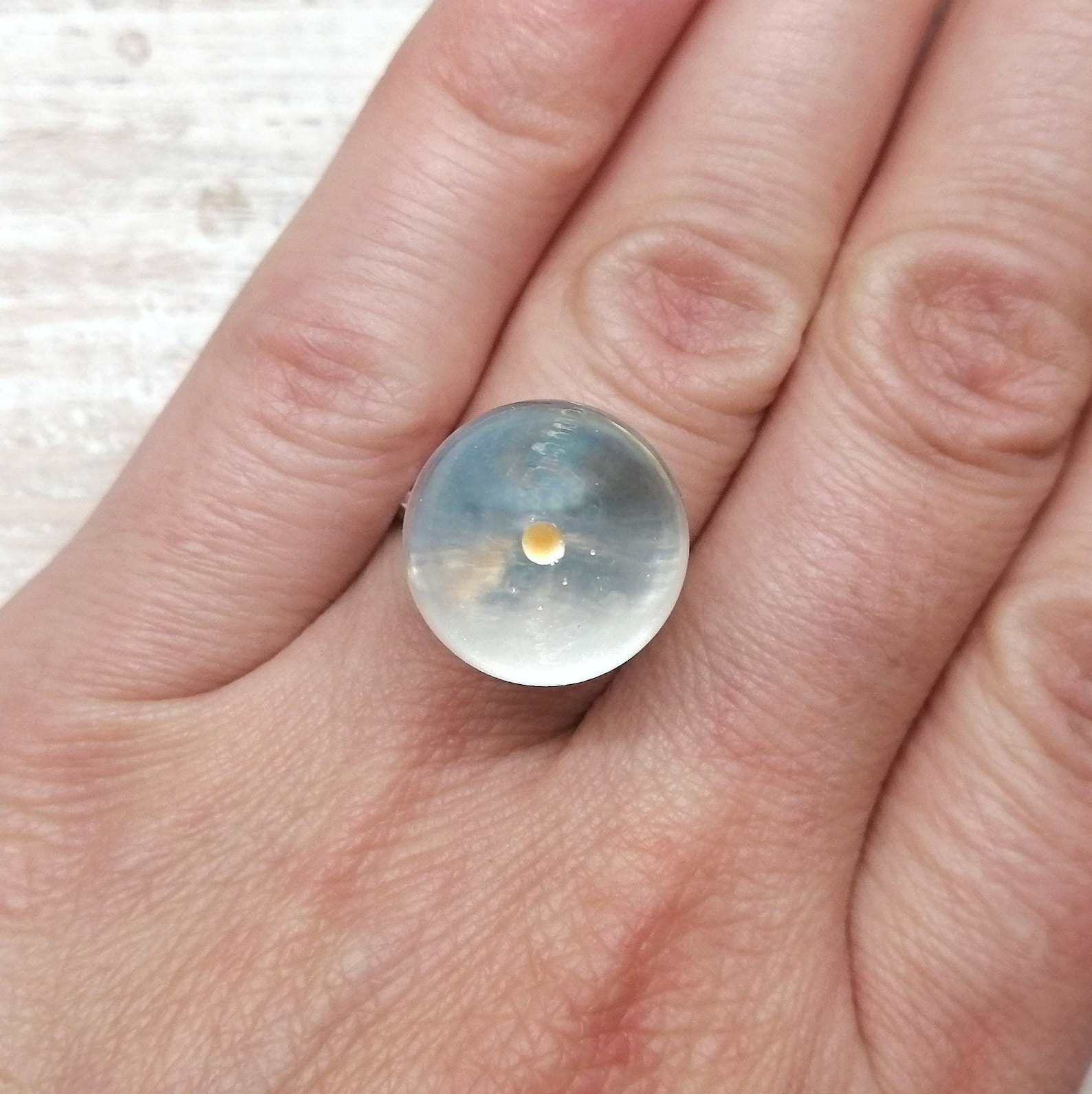 Faith Ring Mustard Seed Ring Etsy