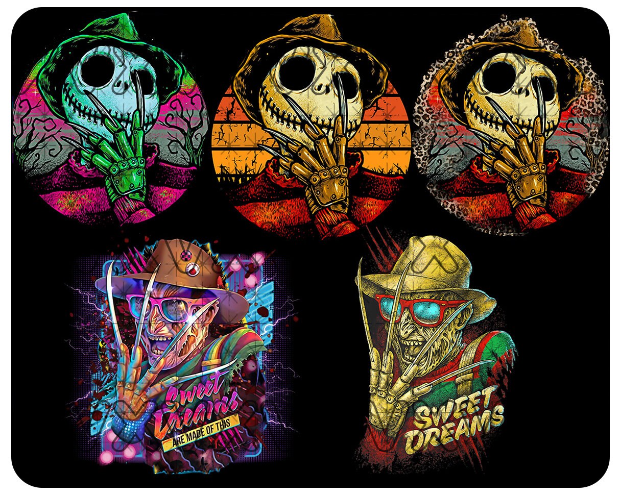 Horror Halloween Bundle Png, Horror Movies, Happy Halloween, Sublimated Printing/INSTANT DOWNLOAD/Png Printable/Digital Print Design.