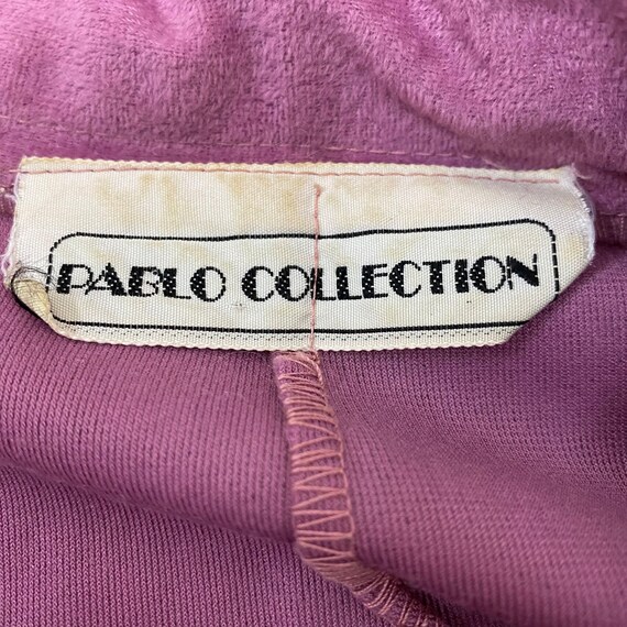 Vintage 1980s Lavender Velveteen Jacket, Pablo Co… - image 5