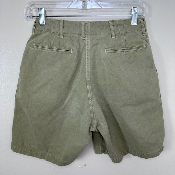 Vintage 1940s/50s Boy Scouts Twill Uniform Shorts… - image 2