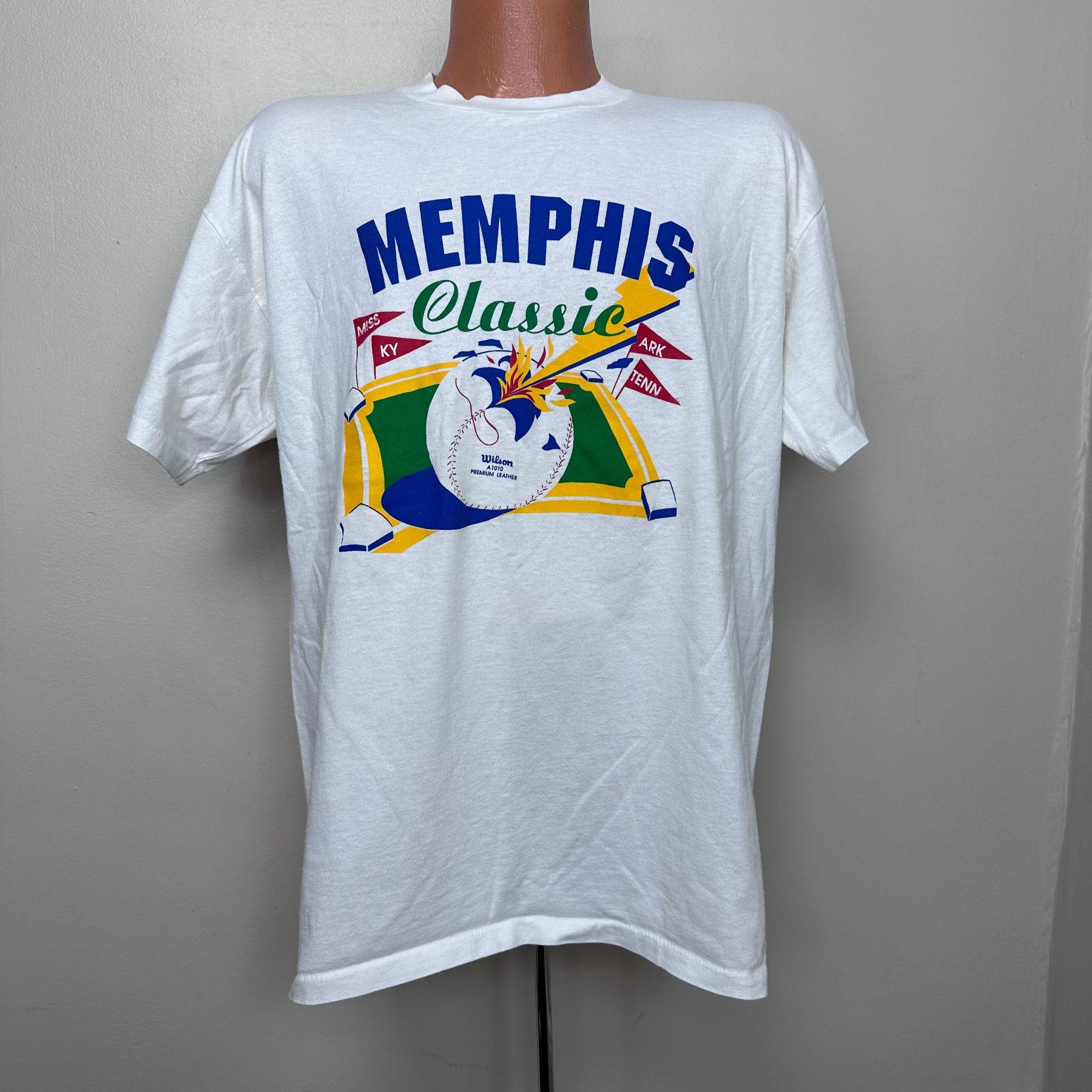 Vintage 1990s Memphis Classic Baseball Tournament T-shirt, Oneita 