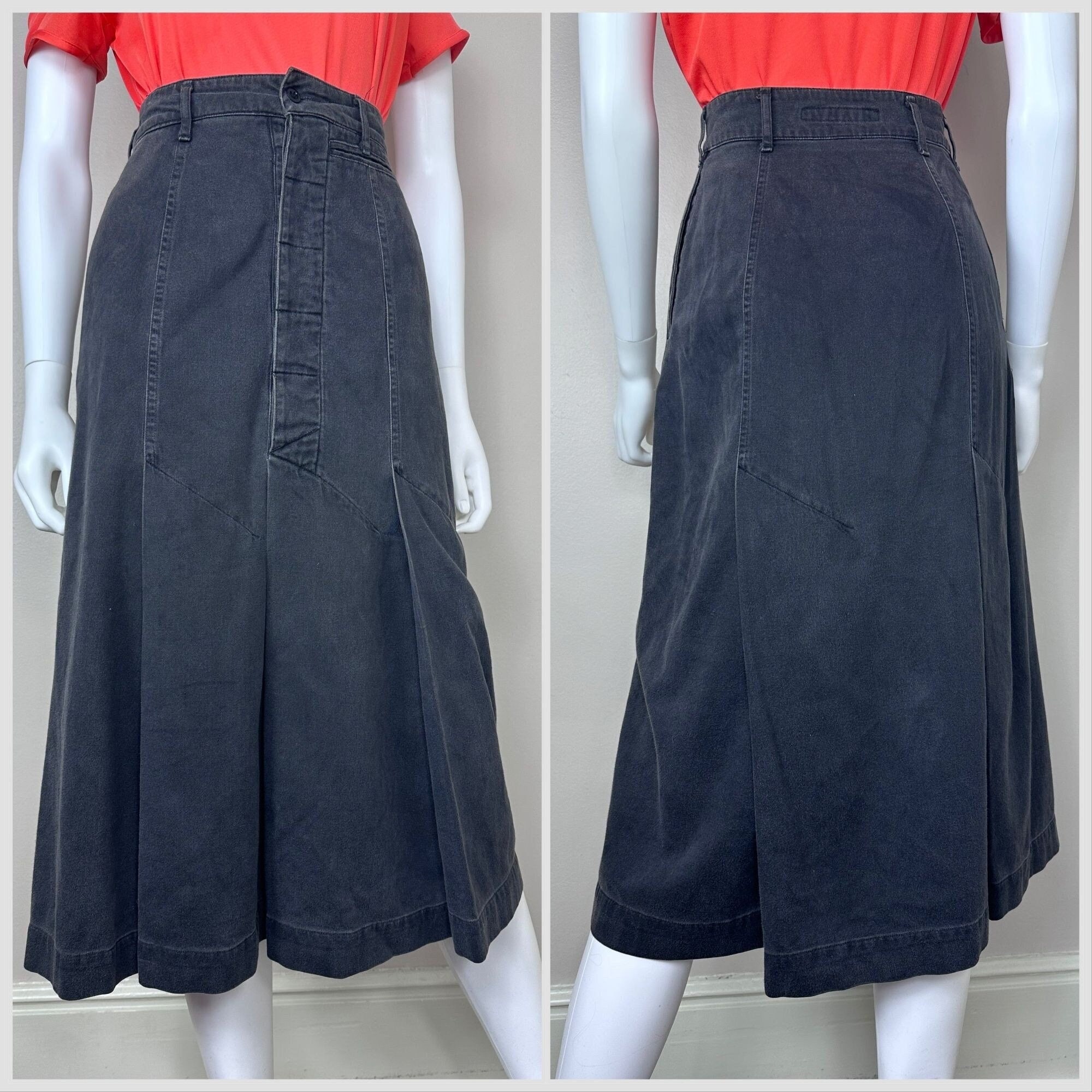 80s KATHARINE HAMNETT vintage Art Skirt