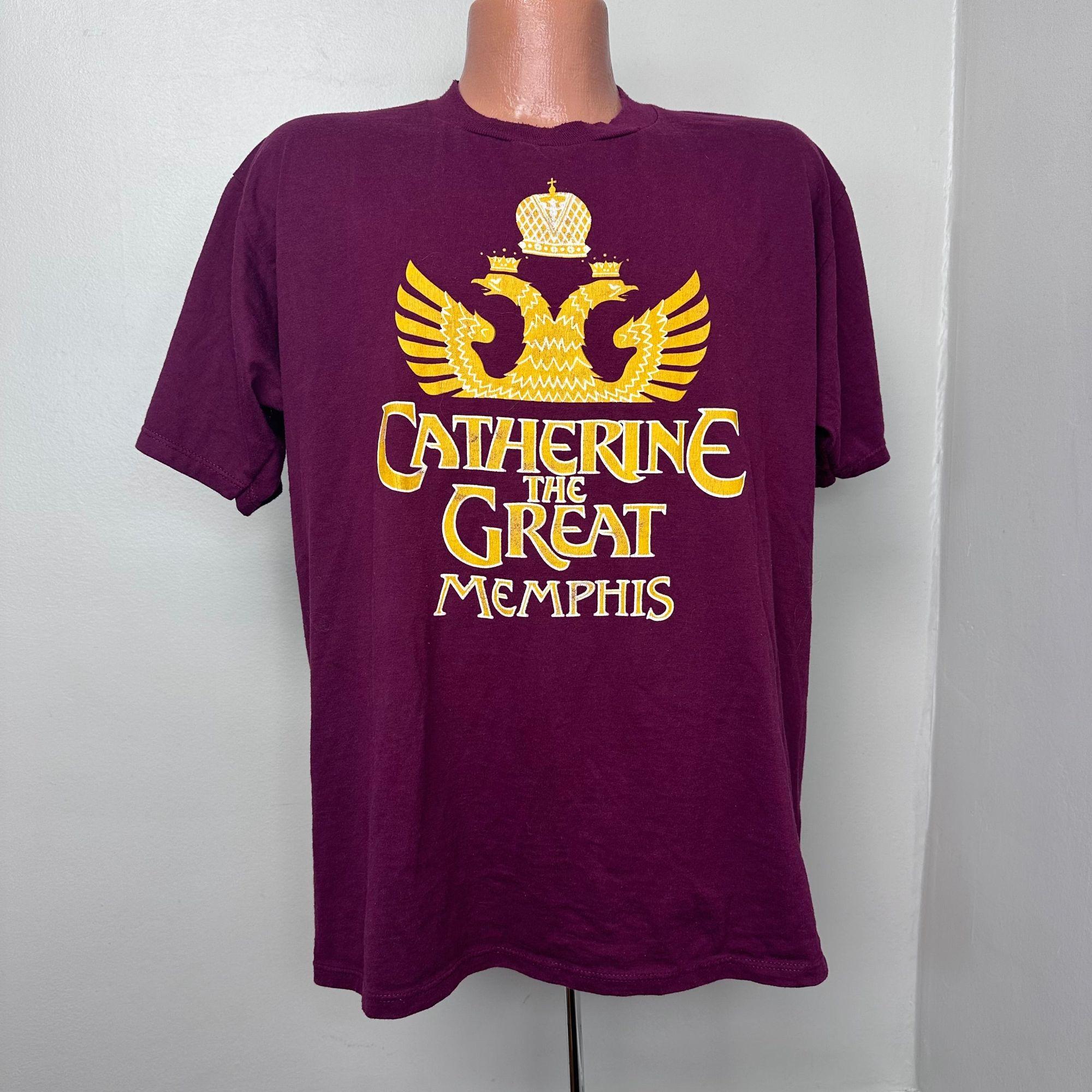 Vintage 1990s Catherine the Great Memphis T-shirt, Jerzees Size XL