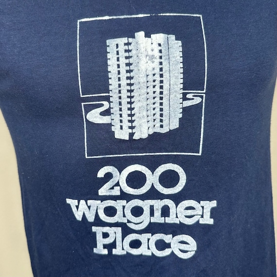 Vintage 1980s 200 Wagner Place Memphis T-Shirt, C… - image 2