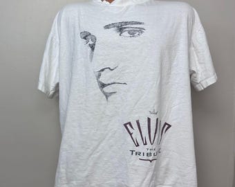 T-shirt Vintage Elvis Presley 1998 'De Tupelo à Memphis' - Taille XXL Homme - Occasion Très Bon état