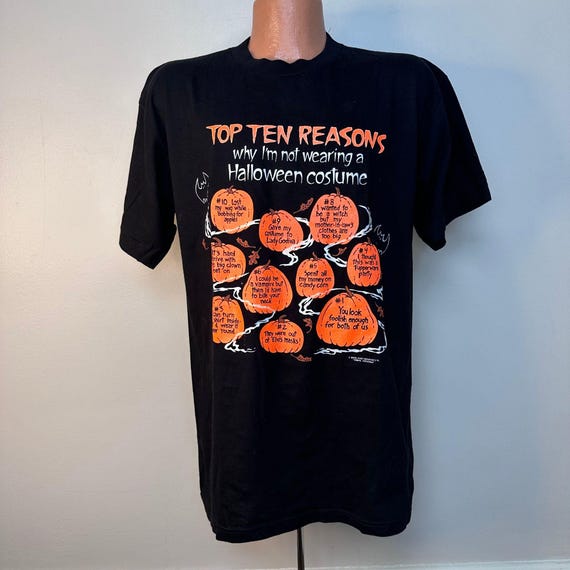 Vintage 1990s Halloween Glow in the Dark T-shirt, Brieland