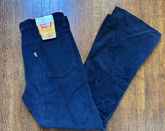 Vintage 70s Levis 684 Orange Tab Bell Bottom Jeans - W26 L31 - Etsy