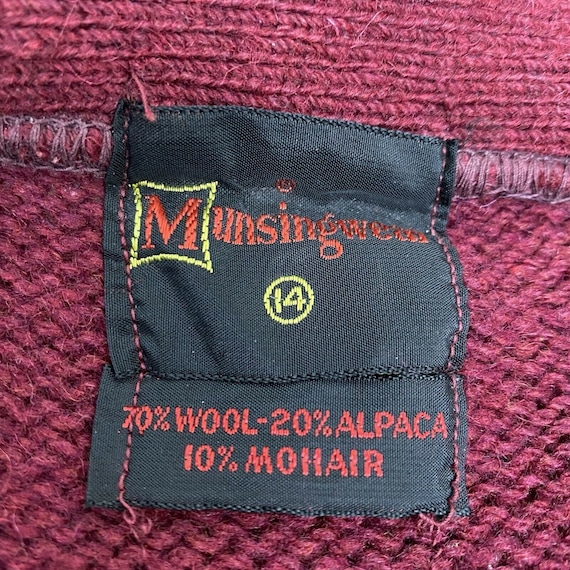 Vintage 1960s Munsingwear Mohair Sweater, Size XS… - image 3