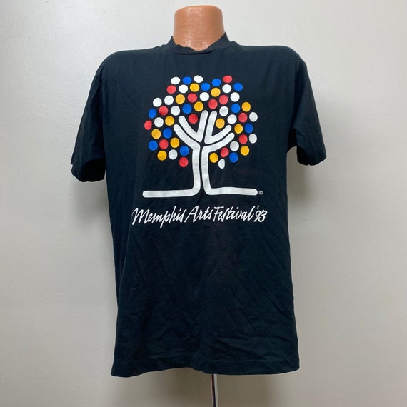 Vintage 1990s Memphis Arts Festival 93 T-Shirt, Sc