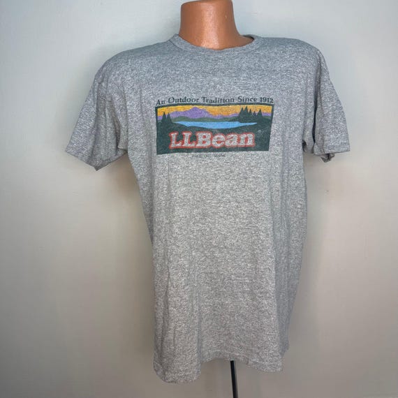 Vintage 1980s L.L. Bean Made by Champion T-shirt, Size Large, an