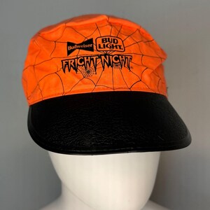 Vintage 1990s Budweiser Hat, Bud Light Fright Night, Halloween
