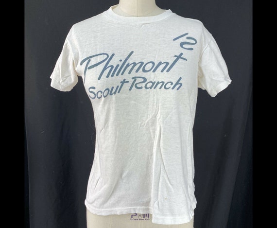 Vintage 1950s Philmont Scout Ranch T-Shirt, Boy Sc