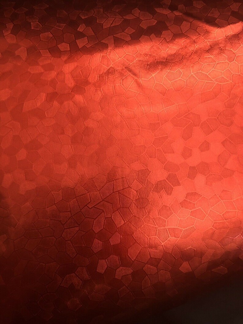 Huge Roll of Wrapping Paper Christmas Vintage Department Store Gift Wrap Valentines Day Shiny Red Mosaic Birthday 26\u201d Wide