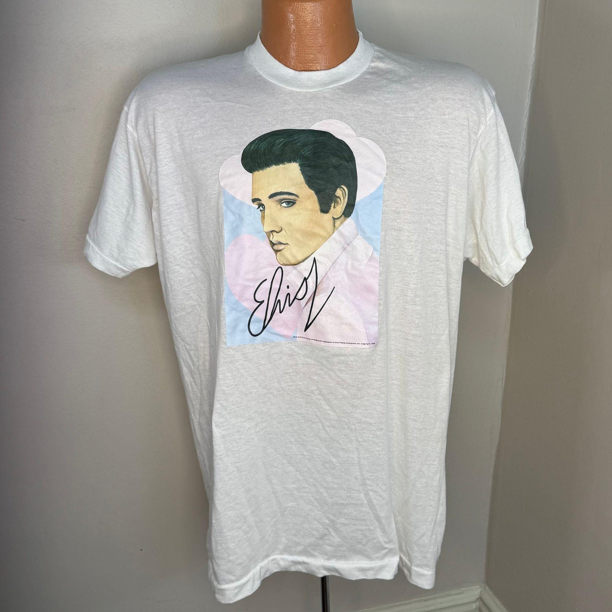 Vintage 1980s/90s Elvis Presley T-shirt, Screen Stars Size XL, Fan