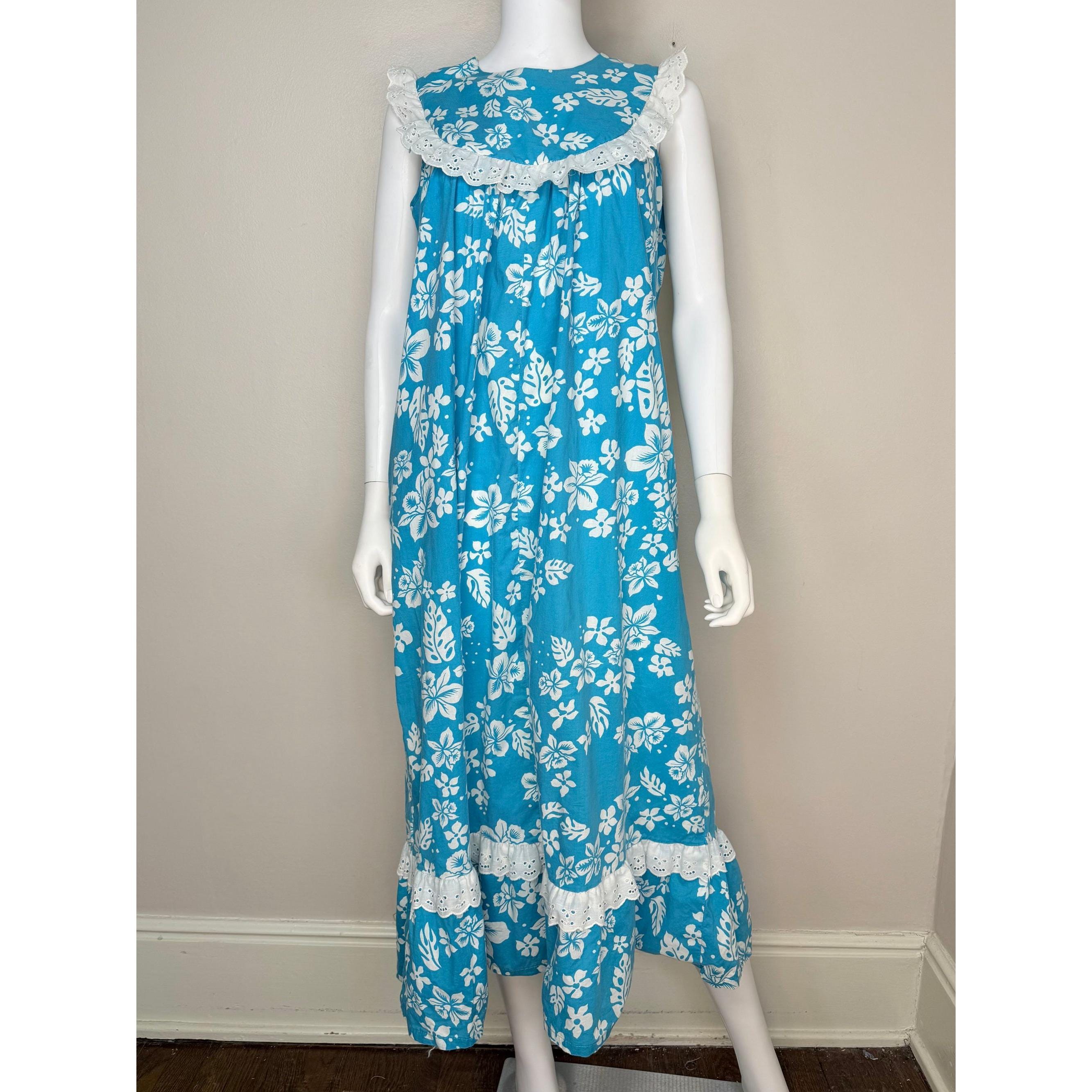 Aqua Eyelet Dress - Etsy