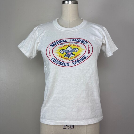 Vintage 1960s Boy Scouts of America T-shirt, Youth M/adult XS/S, BSA National Jamboree Colorado Springs 1960 - Etsy Vintage 1960s Boy Scouts of America T-shirt, Youth M/adult XS/S, BSA National Jamboree Colorado Springs 1960 - Etsy