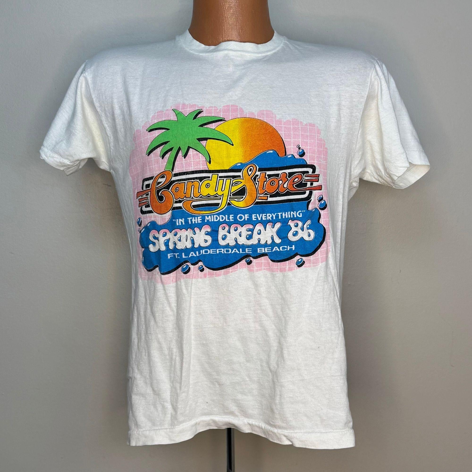 Vintage 1980s Spring Break 86 Candy Store Ft Lauderdale Beach