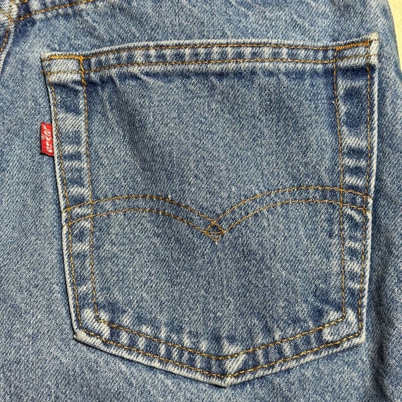 Vintage 1980s Women’s Levi’s 505 Blue Jeans, Size… - image 4