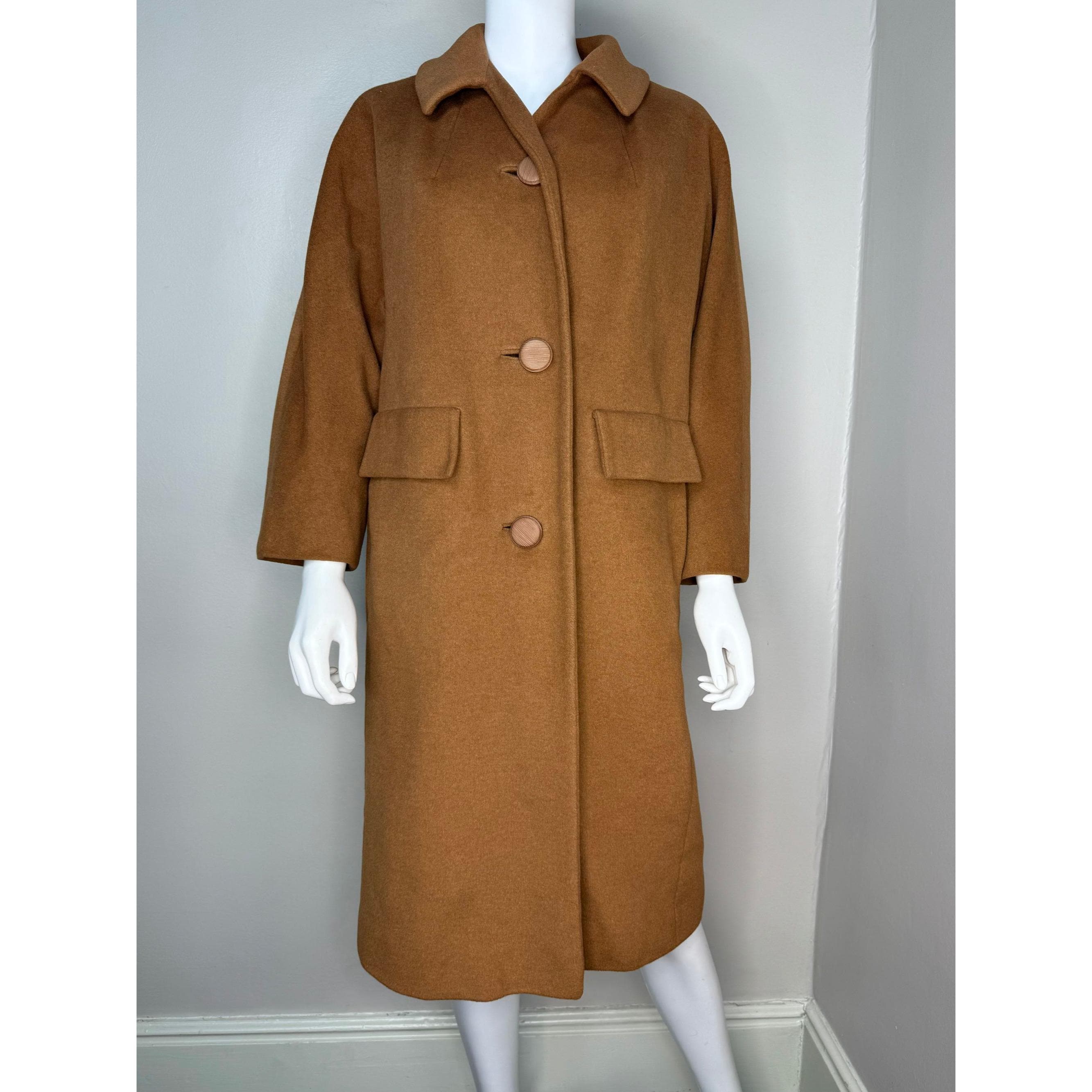 1960s Wool Coat - Etsy