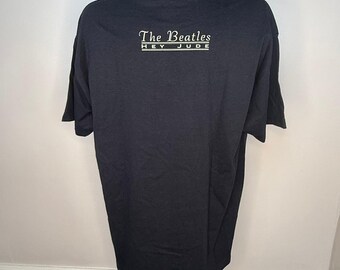 Vintage 1990s the Beatles Hey Jude T-shirt, AAA Alstyle Apparel