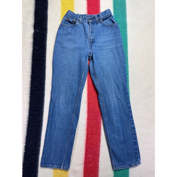 Vintage 1980s Women’s Levi’s 505 Blue Jeans, Size… - image 2