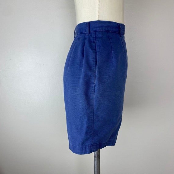 Vintage 1950s Blue Bell High Waisted Side Zip Sho… - image 3