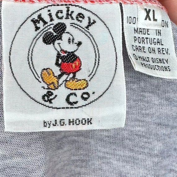 Vintage 1980s/90s Striped Donald Duck T-Shirt, Mi… - image 4