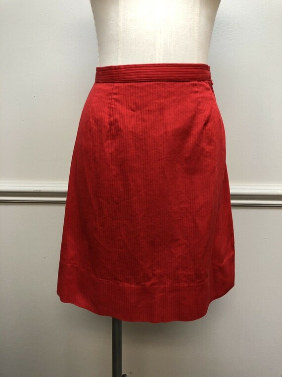 red a line skirt