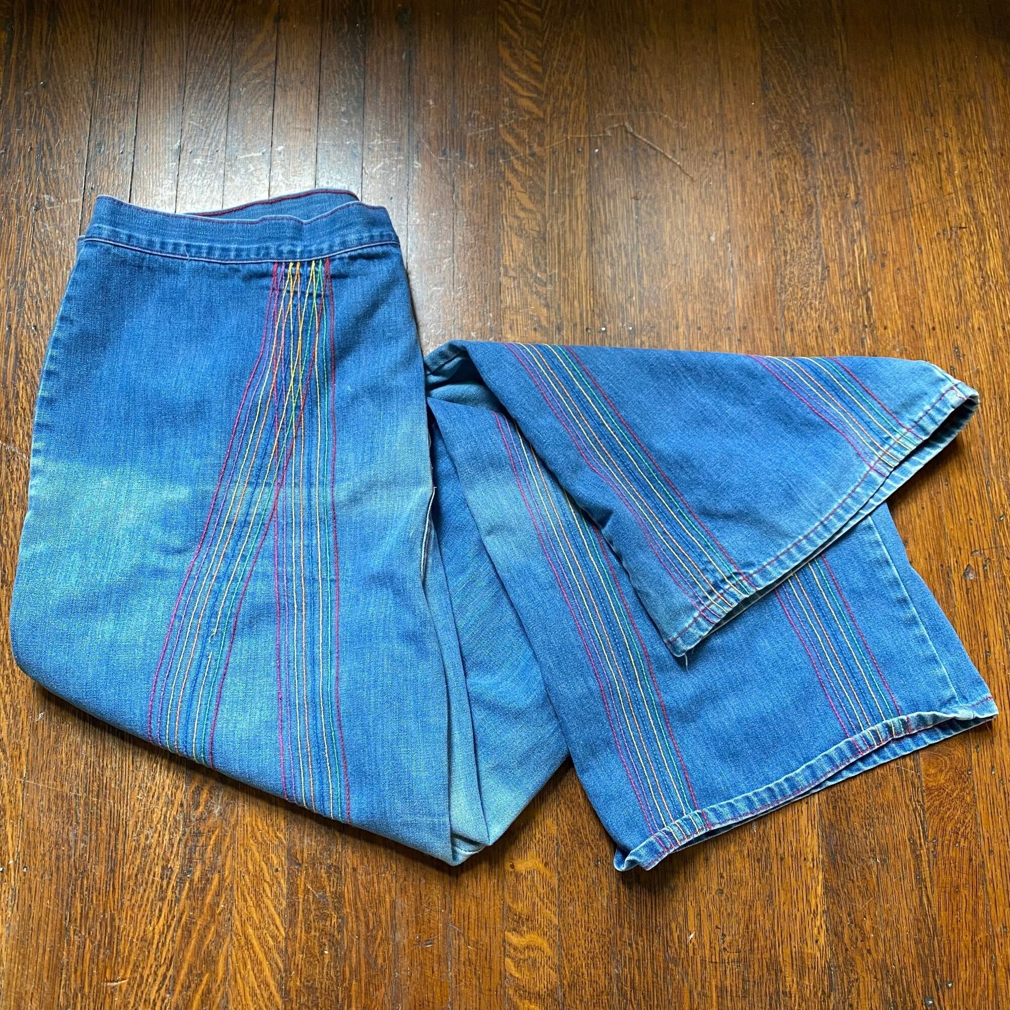 Apple Bottom Jeans Vintage Y2K Orange Mini Cropped Utility Jacket Size  Large