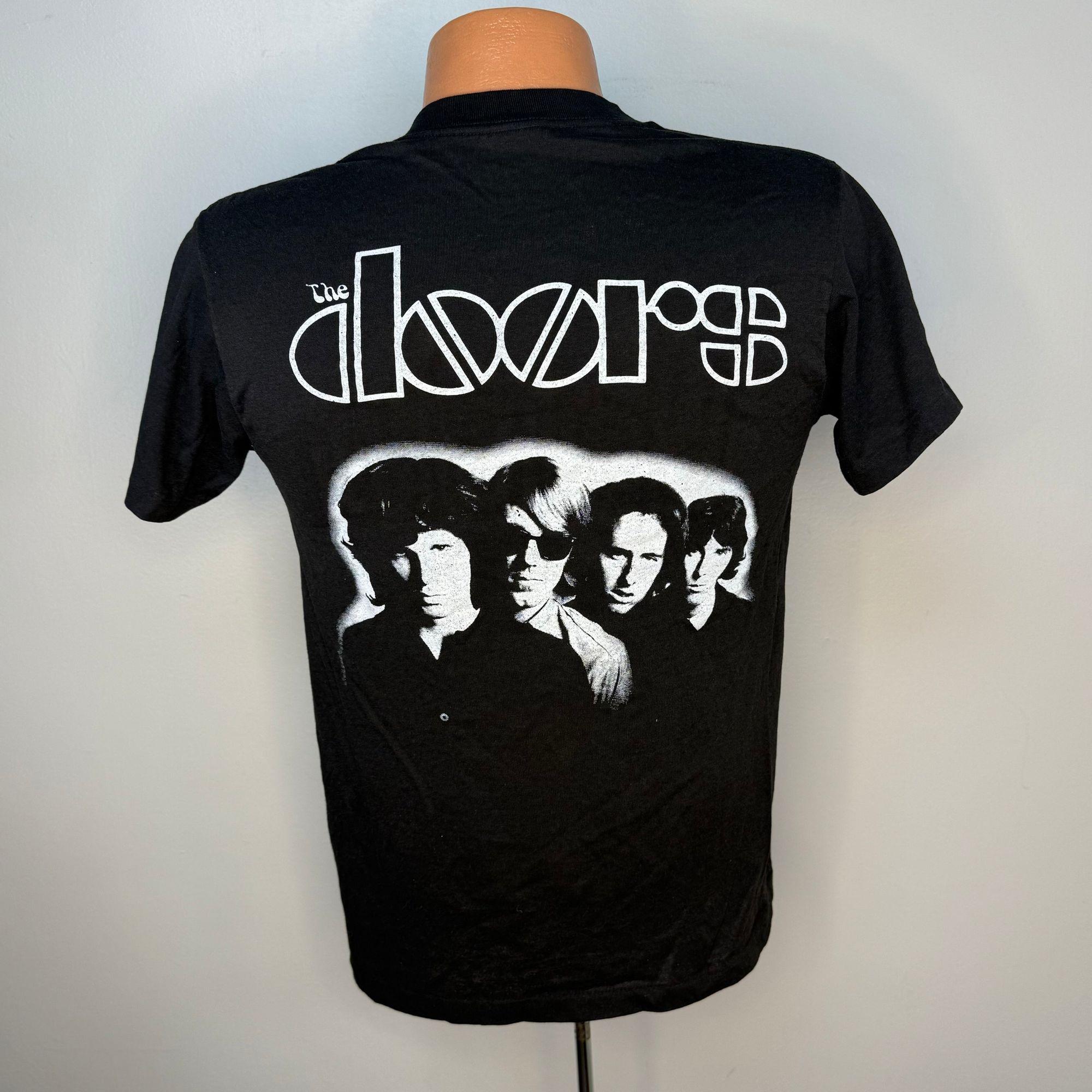 Vintage 1980s the Doors T-shirt, Jim Morrison, Touch of Gold Size