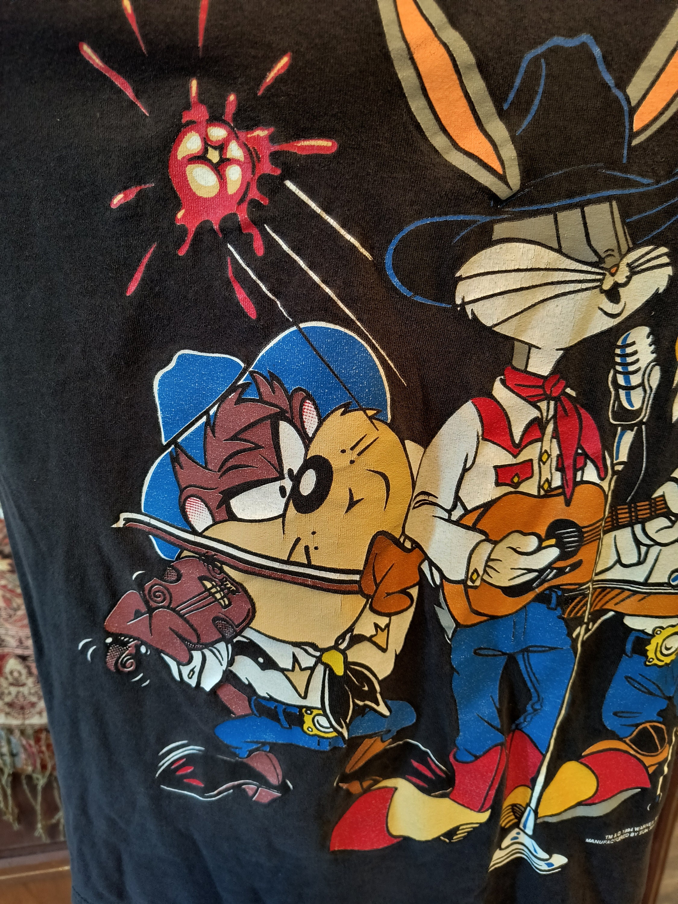 90s Looney Tunes T Shirt Warner Bros Sun Sportswear Double 90s Looney Tunes T Shirt Warner Bros Sun Sportswear Double