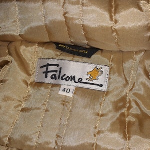 80s Falcone Black Hooded Faux Fur Coat Parka Jacket - Etsy