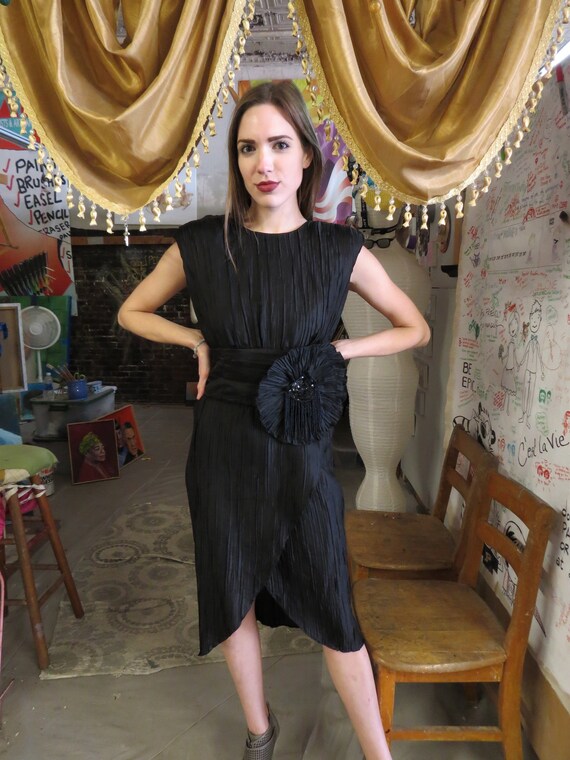 80s little black dress