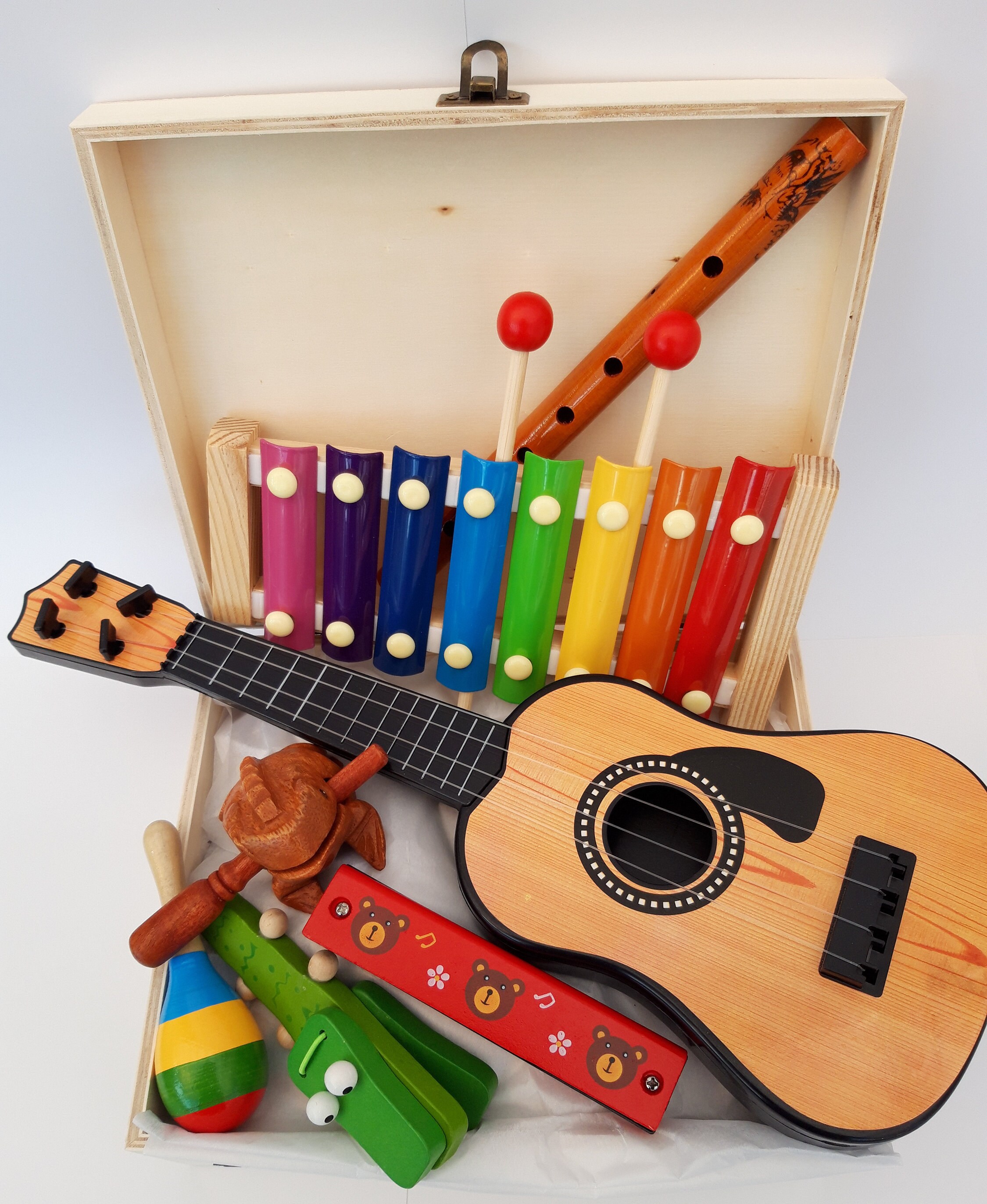 Personalised Music Hamper Complete with Musical Instruments Etsy