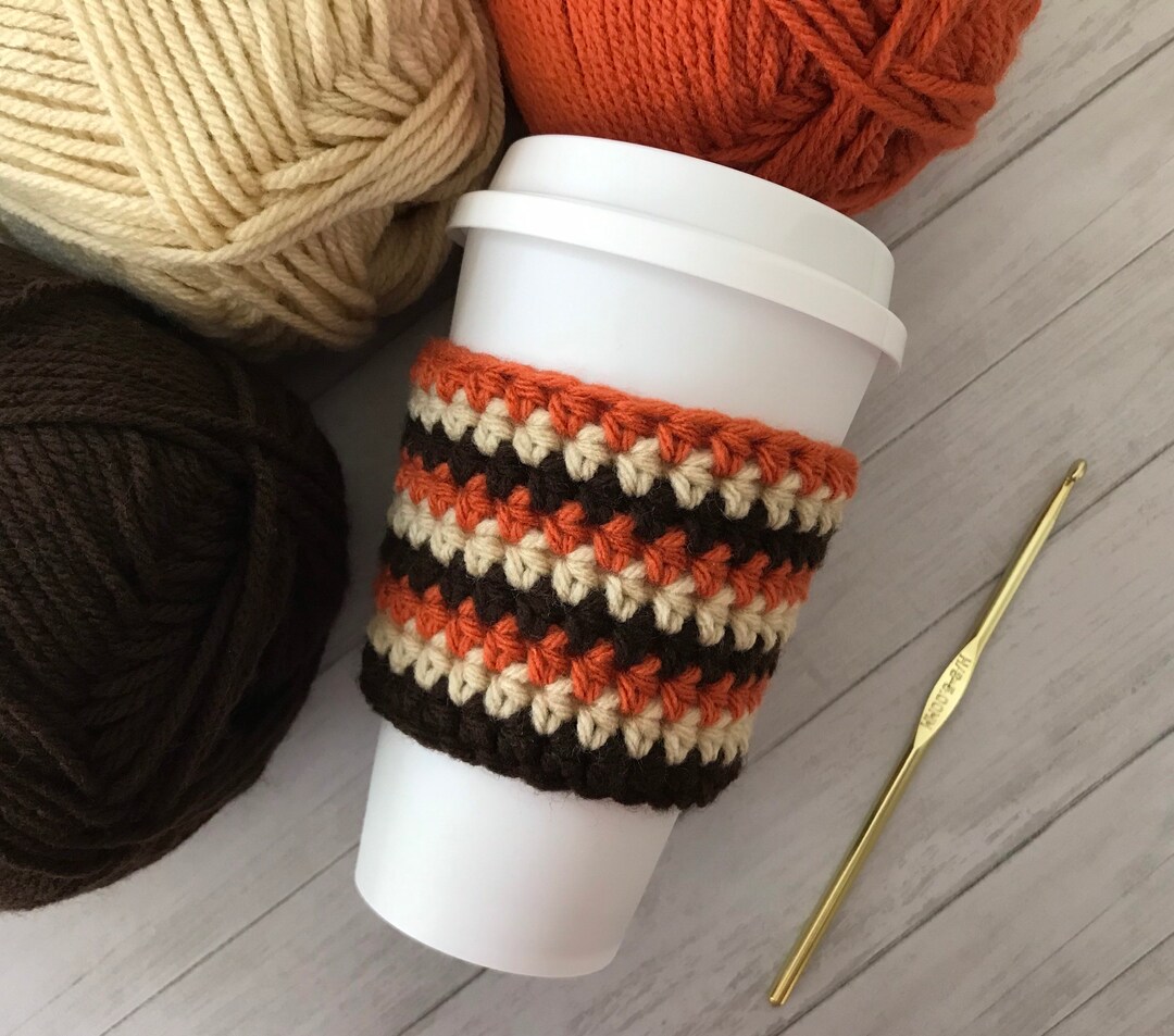Crochet Coffee Cup Cozy Tea Cup Cozy Iced Coffee Cup Cozy Etsy