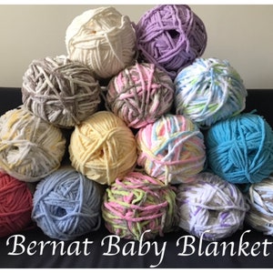 Bernat Blanket Yarn COAL 10.5oz/300g/220yd 