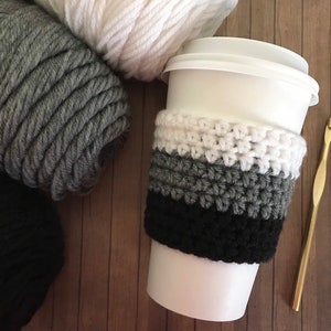 Crochet Coffee Cup Cozy, Tea Cup Cozy, Iced Coffee Cup Cozy, Reusable To Go Cup Sleeve, Cold Drink Sleeve, Coffee Cup Sleeve, Beverage Cozy
