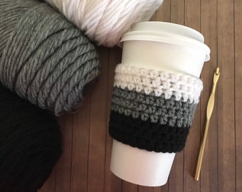 Crochet Coffee Cup Cozy, Tea Cup Cozy, Iced Coffee Cup Cozy, Reusable To Go Cup Sleeve, Cold Drink Sleeve, Coffee Cup Sleeve, Beverage Cozy