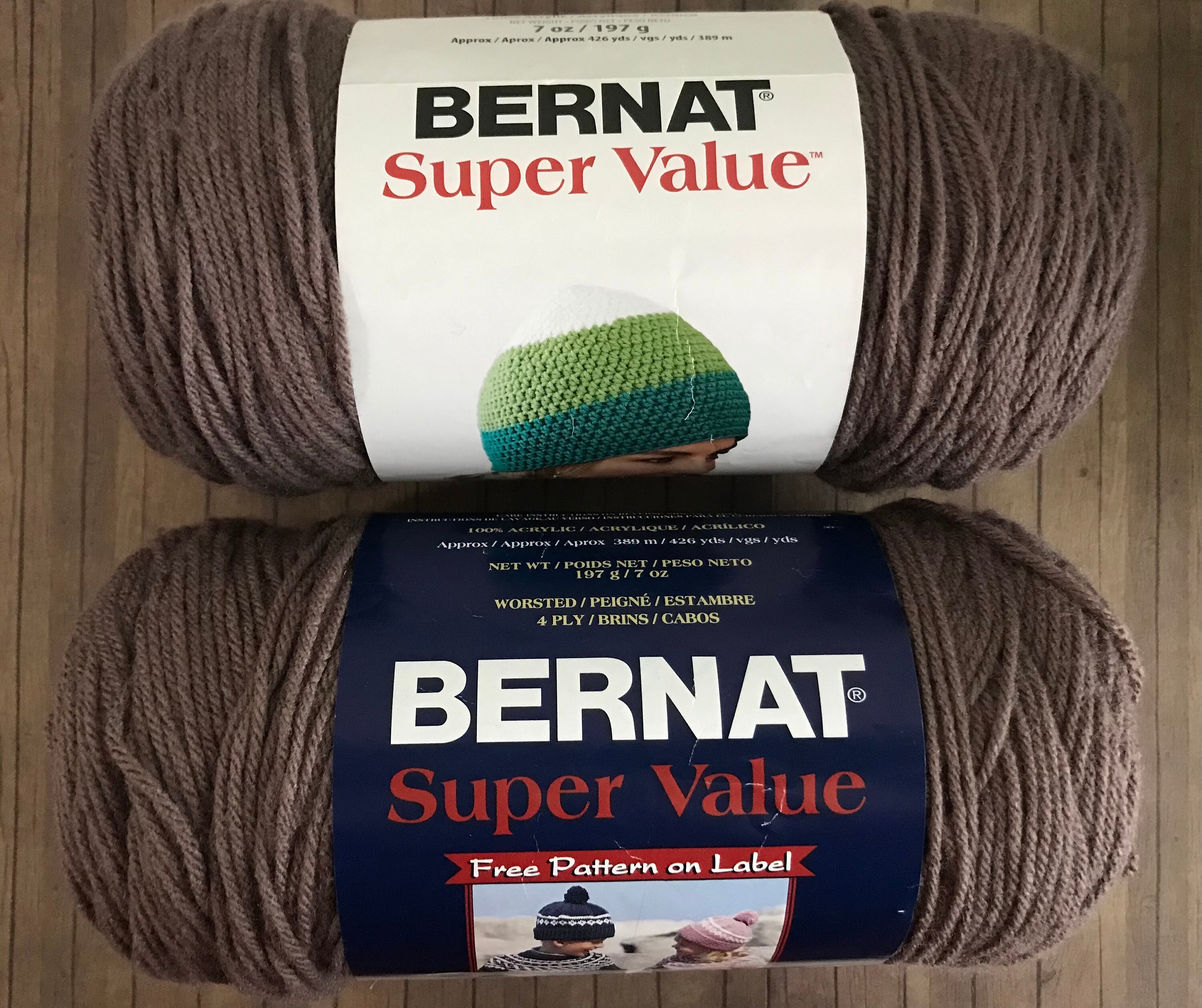 Bernat Yarn - SUPER VALUE - worsted 4-ply acrylic - several to choose from!