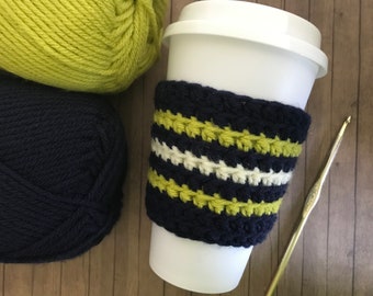 Crochet Coffee Cup Cozy, Tea Cup Cozy, Iced Coffee Cup Cozy, Reusable To Go Cup Sleeve, Cold Drink Sleeve, Coffee Cup Sleeve, Beverage Cozy