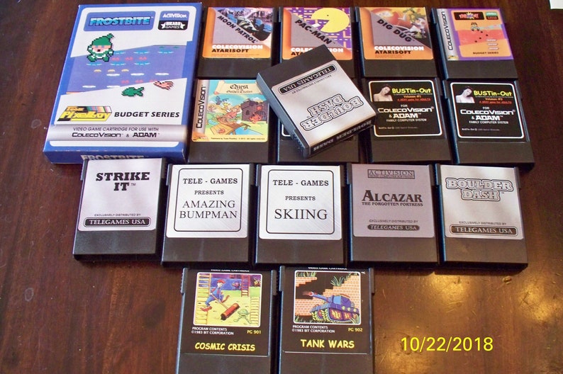 Colecovision Boulder Dash w manual