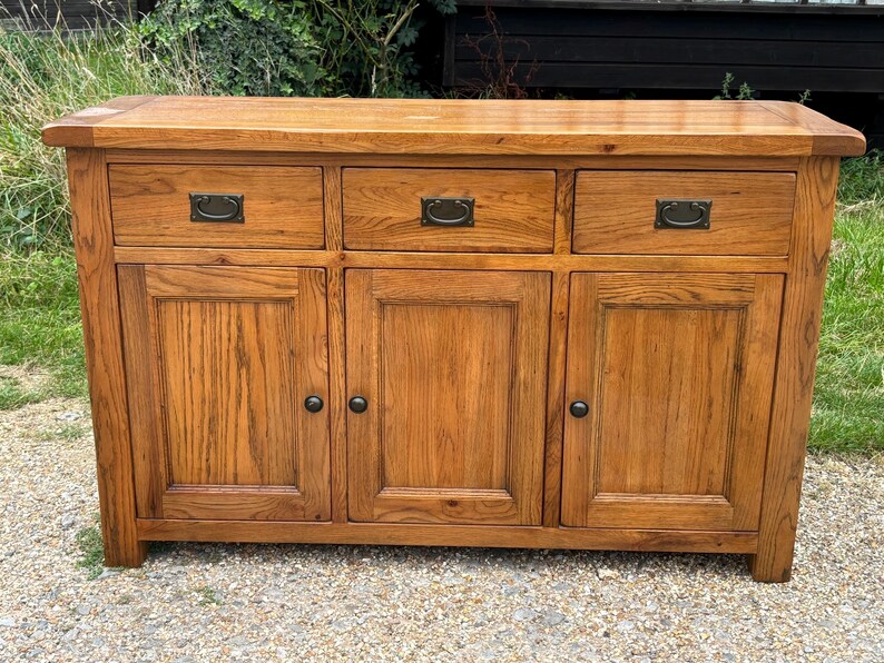 Oak Furniture Land french Farmhouse Sideboard Etsy UK