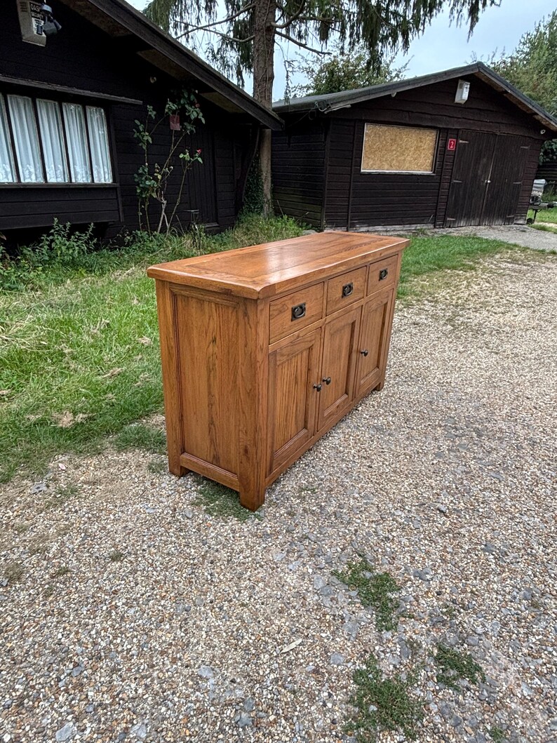 Oak Furniture Land french Farmhouse Sideboard Etsy UK